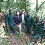 JGI-A GF mit Rangern des Kibale Snare Removal Projects / Kibale Forest NP / Feb.2016 / (c)DorisSchreyvogel