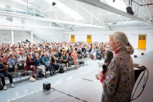 Jane Goodall bei der R&S-Lecture in Wien