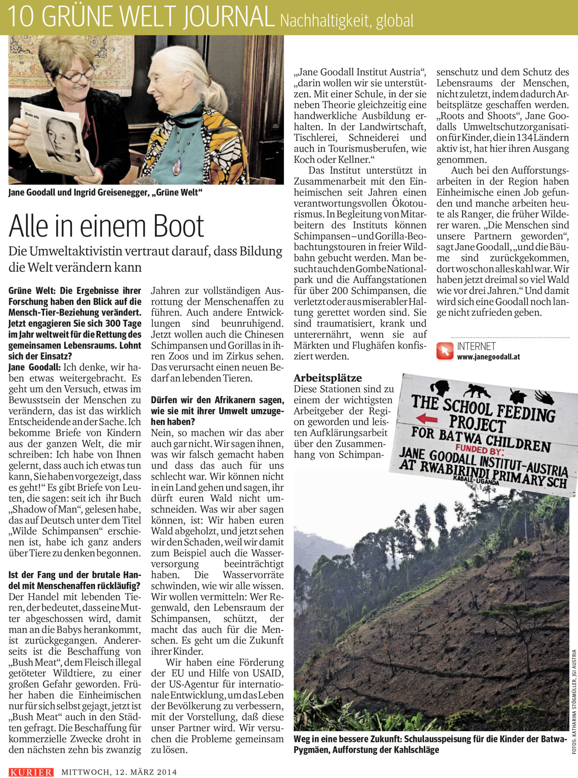 Grüne Welt Kurier Seite 4